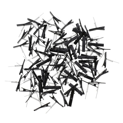 100 Pcs No Trace Hairpin Accessories Clips for Bottle Iron Barber Hairdressing DIY.