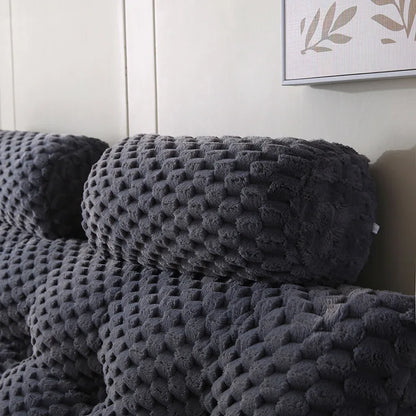 Wedge Headboard Pillow Bed Wedge Pillow for Headboard Triangular Headboard Pillow with Neck Roll Pillows with Removable Cover.