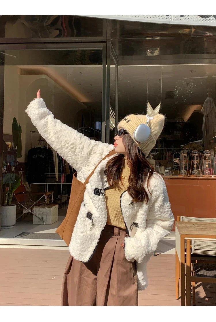 2025 Korea Geraffte Rollkragen Frauen Pullover Herbst Winter Warme Pullover Schlank Tops Gestrickte Pullover Jumper Weiche Pull Weibliche.