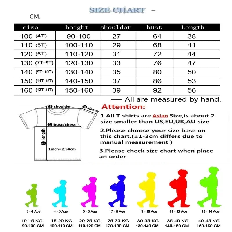 2024 New Summer COTTON T shirt Girls Boys Cinnamoroll T shirt Cartoon Print Kids T-Shirts Children Girls Tops Clothes.