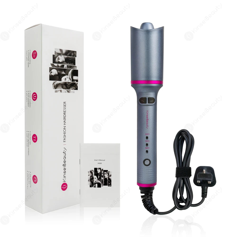 Kinseibeauty Professional hair stylist salon hair dryer curling iron hair equipment straightening electric comb three speed mode.