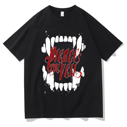 pierce the veil Pure Cotton EU size t-shirts anime men t-shirts y2k designer Japanese male clothes.