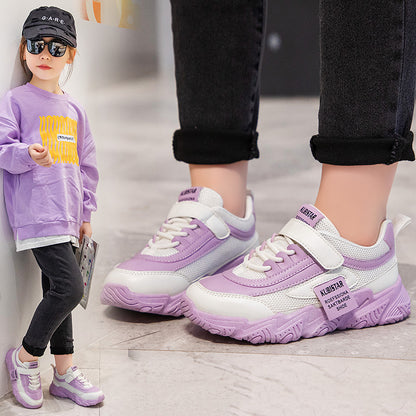 Kids Sports Shoes Children Casual Running Shoes for Boys Girls Air Mesh Breathable Fashion Sneakers Spring Summer Anti-skid Soft.