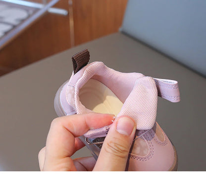 2025 Designers Kid's Sneakers PU Leather Waterproof Infant Baby Toddler Shoes Ergonomics Girl's Sneakers Children's Sport Shoes.