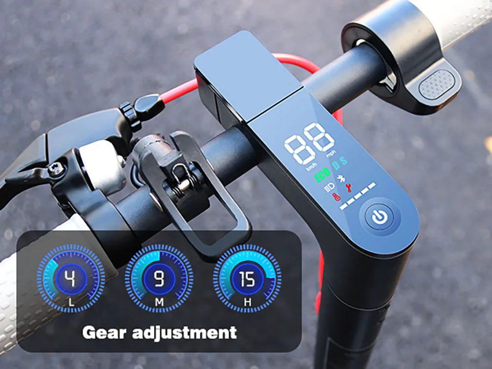 Mankeel 30KM Electric Scooter Adults 350W Foldable Electric Kick Scooter 8.5 Inch APP 10.4AH Folding E-scooter Dual Brake System.