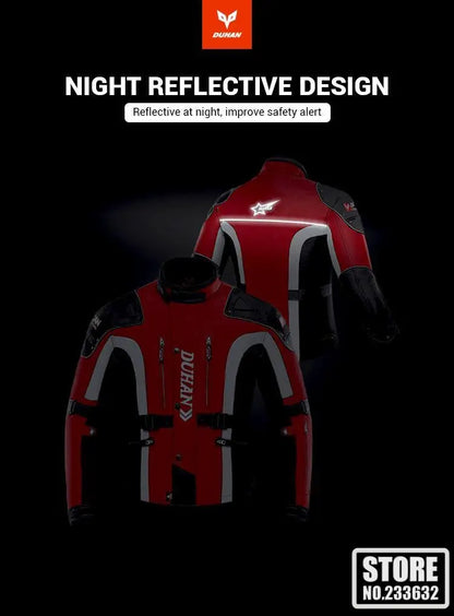 New Winter Motorcycle Jacket Warm Motorcycle Pants Wear-resistant Motorcycle Motocross Jacket Windproof Moto Protector.