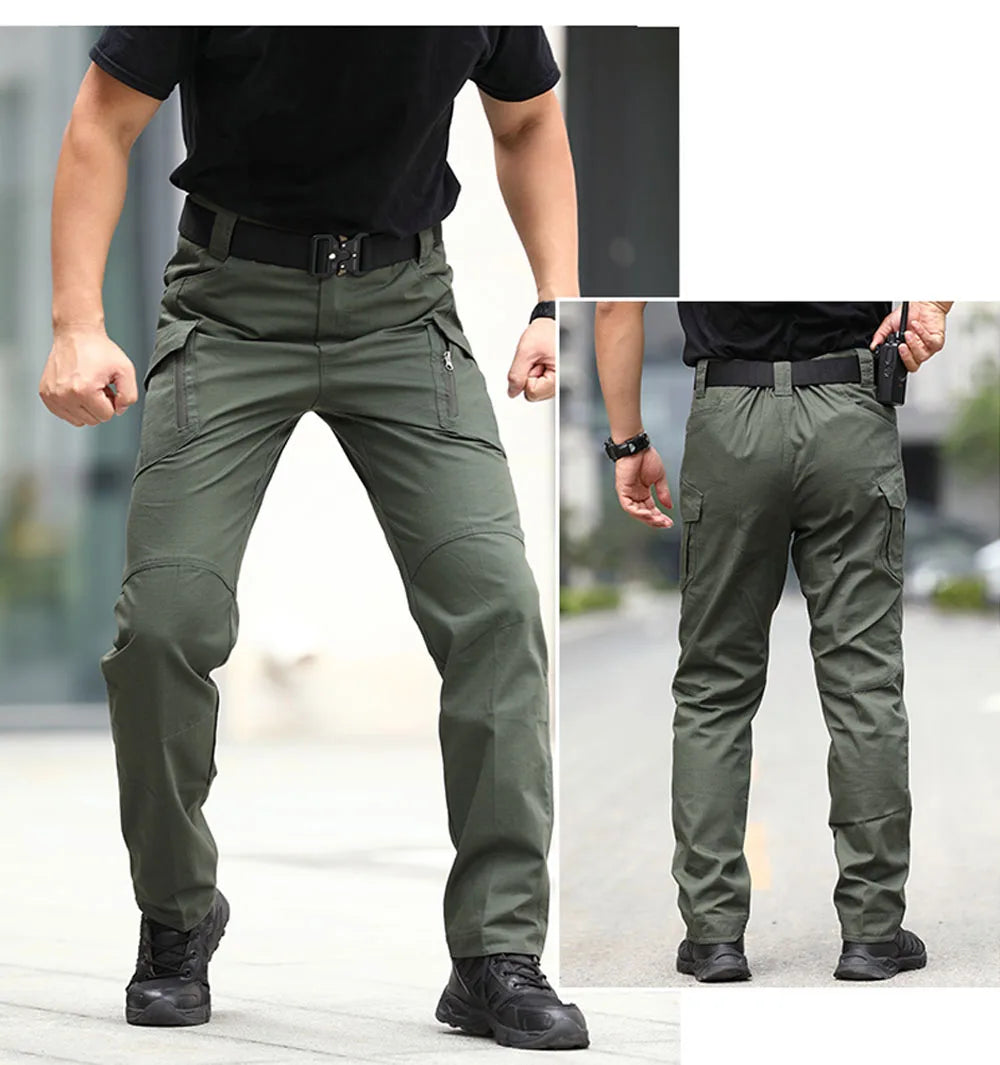 City Tactical Cargo Pants Classic Outdoor Hiking Trekking Army Tactical Joggers Pant Camouflage Military Multi Pocket Trousers.