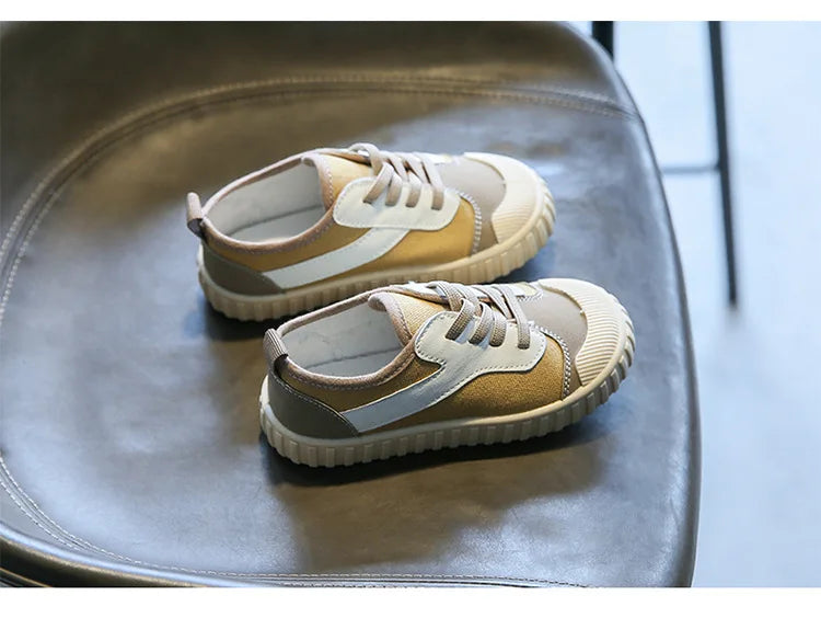 Kids Casual Shoes Boys Sneakers Girls Canvas Shoes Fashion Classic Breathable Soft Spring Autumn 2023 Brand New Children Shoes.