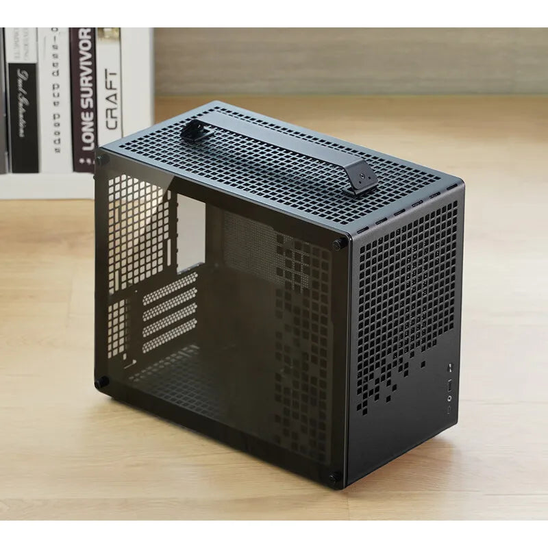 JONSBO Z20 MATX Case Detachable Handle Supports 240 Water-cooled 363mm Graphics Card Side  Transparency Desktop Mini PC Chassis
