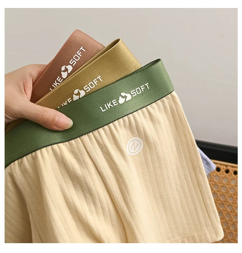 5-teilige gestreifte lustige Boxershorts für Herren, Unterwäsche, sexy Unterhose, Mann, männlich, Homme, U-konvexe Shorts, Dessous, Boxershorts, Höschen