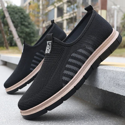 Men's Casual Sneakers Spring Summer Breathable Mesh Lightweight Soft Sole Antimicrobial Free Shipping Shoes