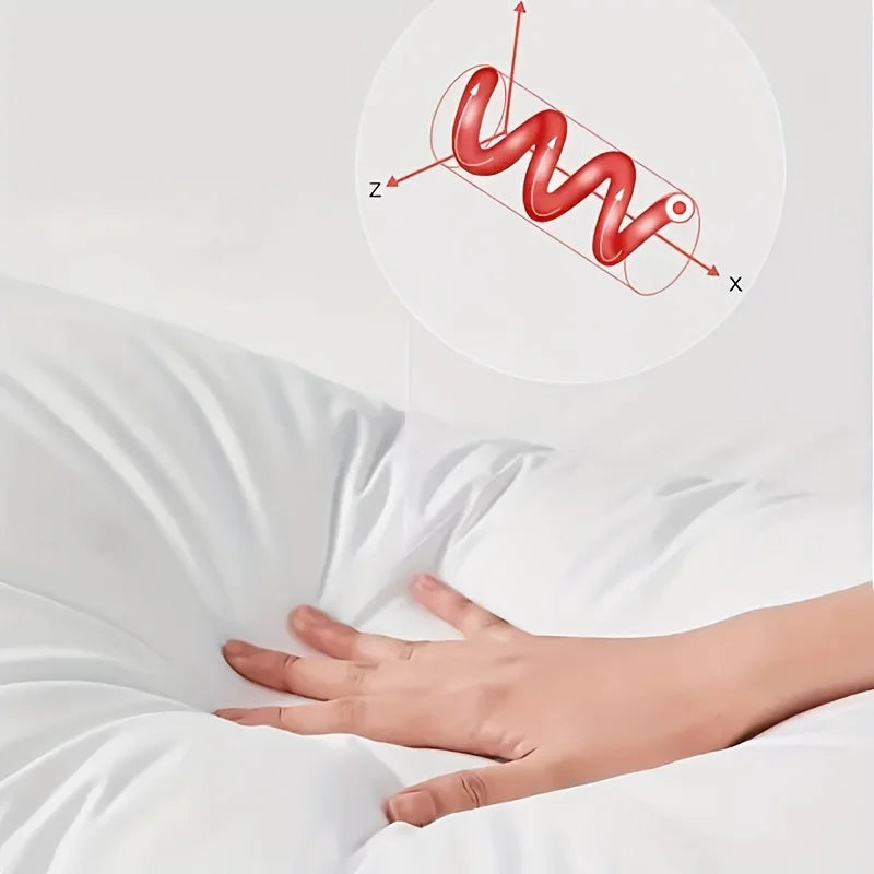 One piece set standard white high rebound pillow cushion core sofa car seat home interior decoration pillow 30x50cm.