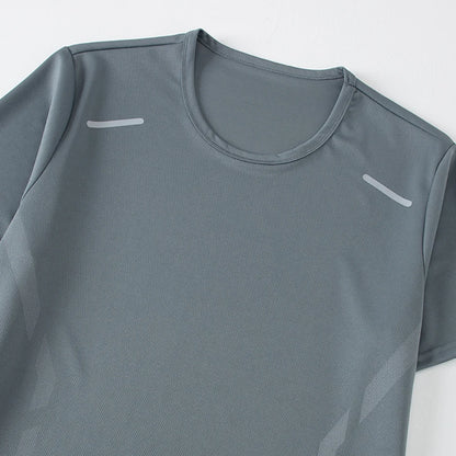 1/2/4 Piece Men's Quick Drying Sports Suit Casual Breathable Short Sleeved T-shirt Pocket Versatile Shorts For Teenagers To Wear