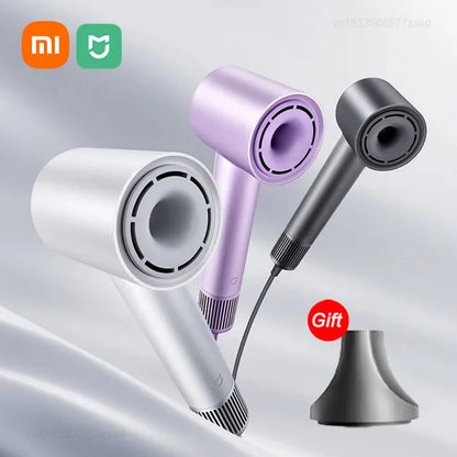 Original Xiaomi Mijia H501 High Speed Anion Hair Dryer Wind 62m/s 1600W 2min Quick Drying Professional Hair Care Negative Lon