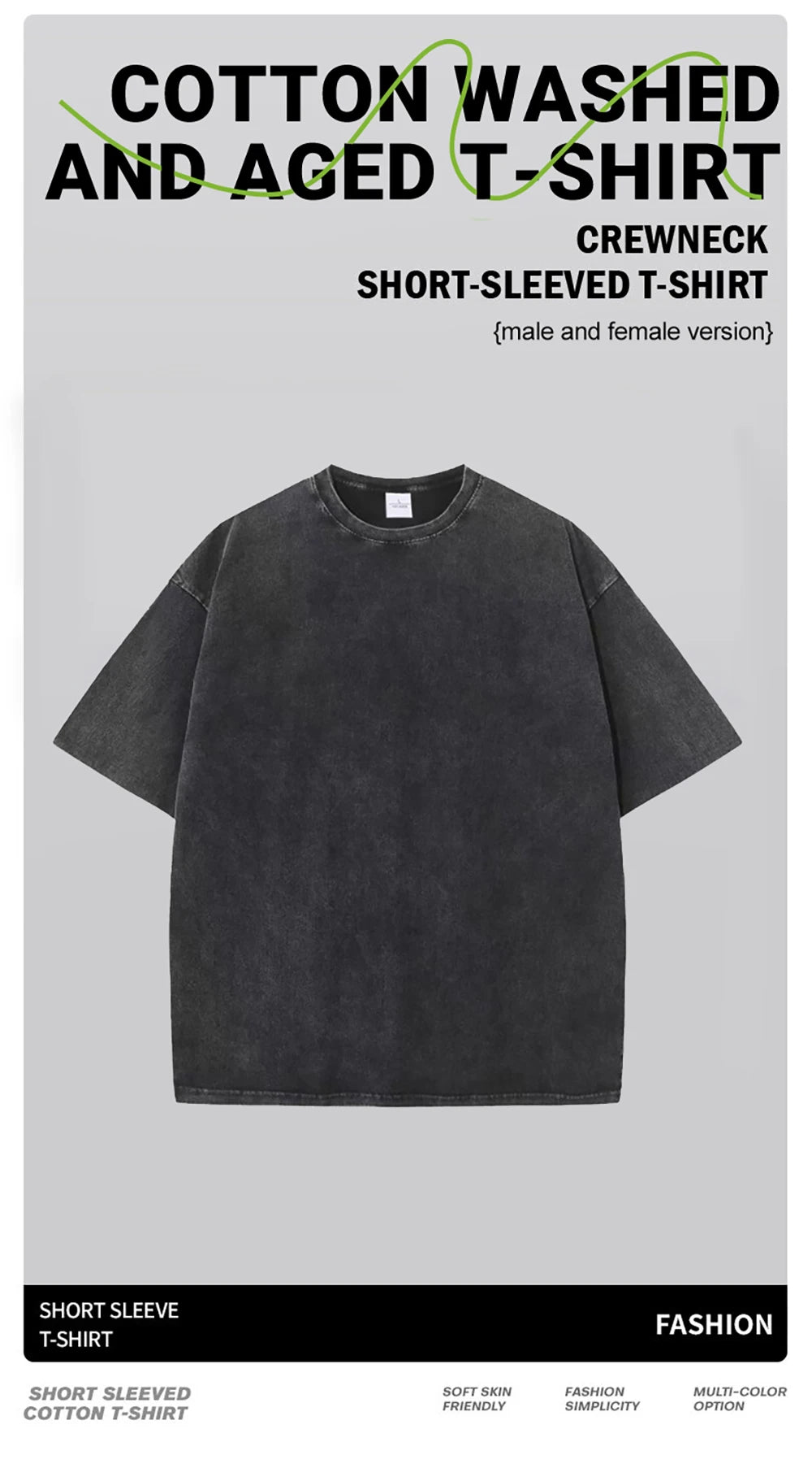 More Espresso Less Depresso Letter Cup Drink Print Washed Womens Tee Shirt Cotton T-Shirts New Breathable Clothes All-Match  Top.