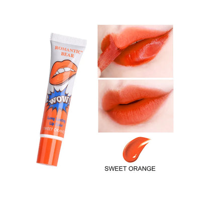 Magic 6 Colors Peel Liquid Lipstick Waterproof Lasting No Fading Lip Ink Tear Lip Gloss Tattoo Dyed Lip Glaze Lips Cosmetics.