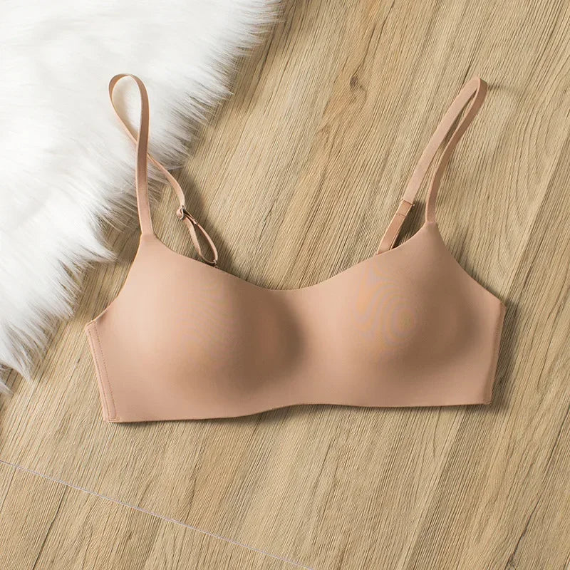 Seamless Bras for Women Small Chest 1/2 Cup Push Up Bra Non-Wire Bra Women Support Underwear Sexy Lingerie Female Intimates