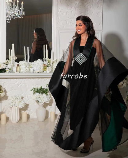 Maßgeschneiderte, modische Größen erhältlich, mit Falten, Perlen verziert, Pailletten, A-Linie, V-Ausschnitt, Midi-Kleider, maßgeschneiderte Kleider für besondere Anlässe, exquisit, formell.