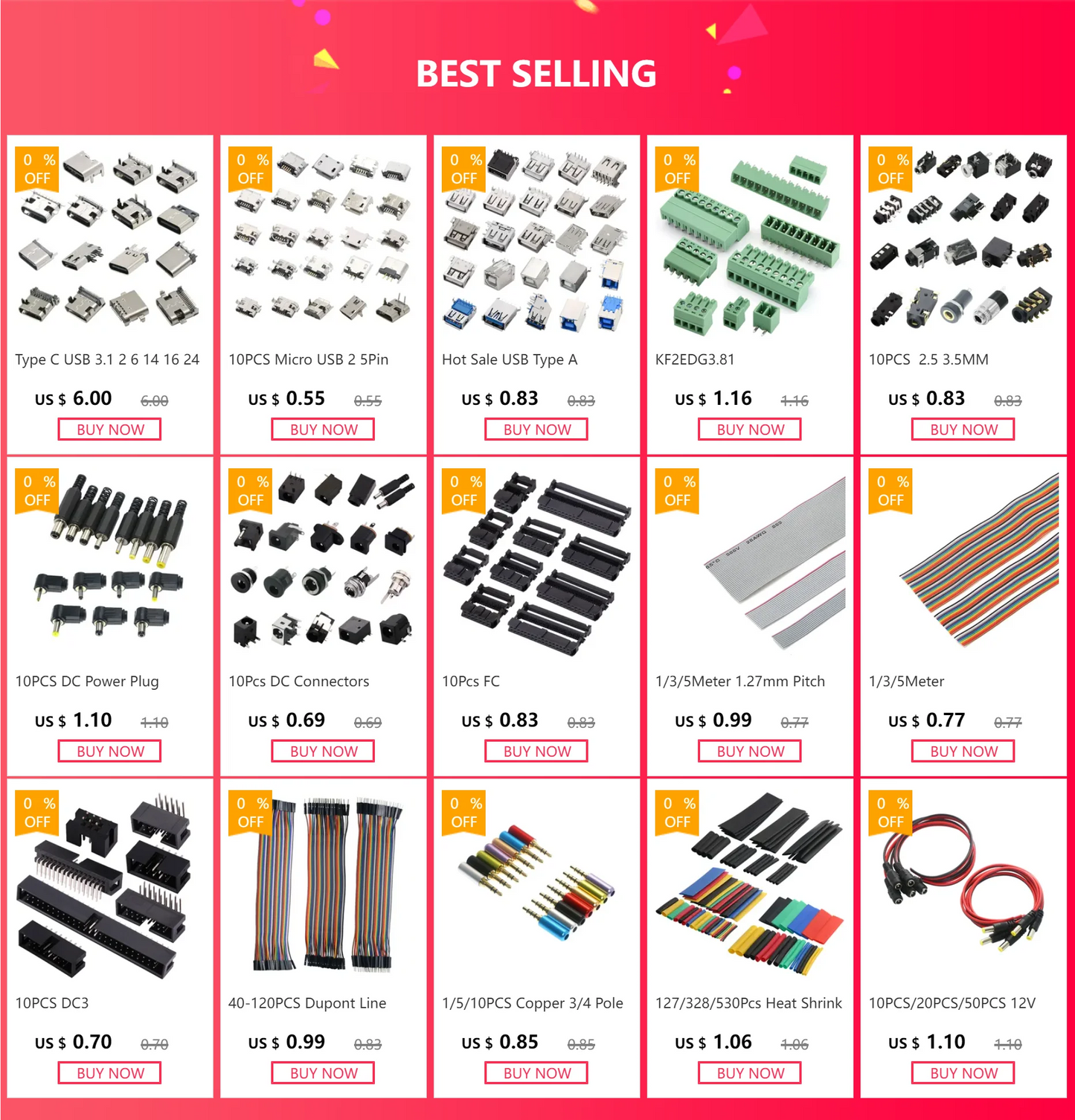 40-120PCS Dupont Line 10/15/20CM 30CM 40Pin Male to Male + Male to Female Female to Female Jumper Wire Dupont Cable for DIY KIT.