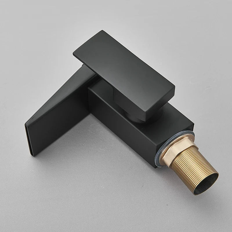 Smart Bathroom Basin Faucet Hot Cold Water Mixer Deck Mount Bathroom Sink Faucet