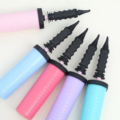 Ballonpumpe Ballonzubehör Ballonfüller Handschub Luftpumpe Hochzeit Valentinstag Geburtstag Party Dekoration Werkzeuge.