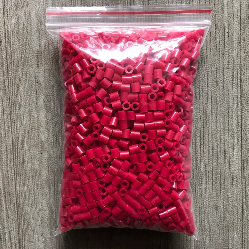 Fuse Beads 5mm 1000pcs 36 Color Pearly Iron Beads for Kids Hama Beads Diy Puzzles High Quality Children Handmade Gift Perler Toy