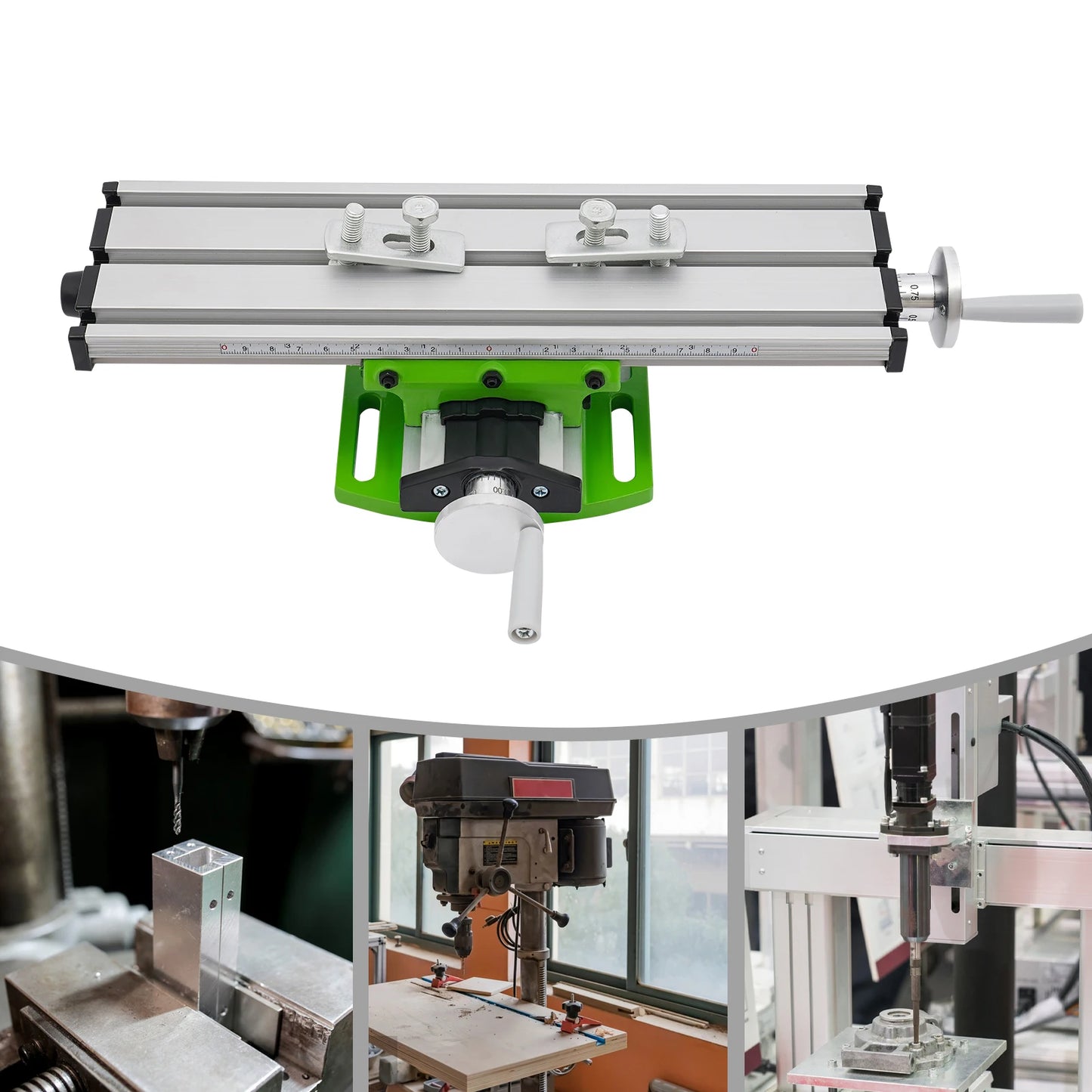 2-Achsen-Multifunktions-Fräswerkstisch X/Y Cross Slide Compound Tischbohrschraubstock