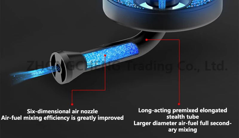 Furious Fire Stove Commercial Single Stove Liquefied Gas Stove Stir-frying High pressure stove stainless steel desktop gas stove.