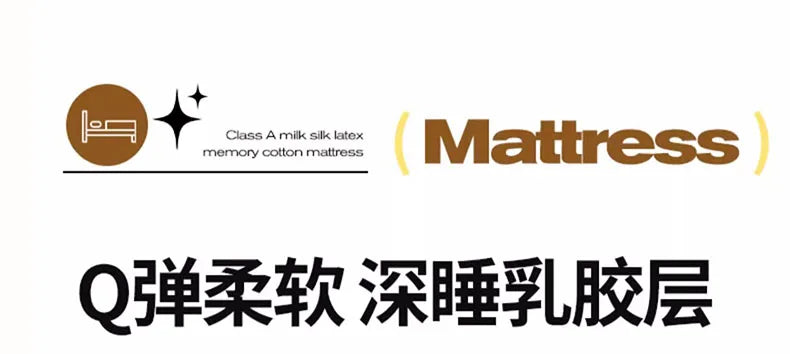 Naturlatex-Matratze, Zuhause, Schlafzimmer, Tatami, Memory, Wattepad, gepolstert, Vermietung, einzelner Studentenwohnheim, verdickt