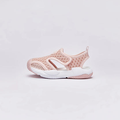 Dave Bella 2025 Boys Girls Summer Mesh Breathable Pre Walker Non-Skid Baby Shoes Kids lightweight Sandals Shoes DB2235177-A.