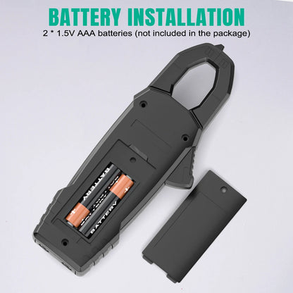 MASTFUYI AC-Stromzangenmessgerät, digital, 10.000 Zählungen, Multimeter, Amperemeter, Spannungsprüfer, Autoverstärker, Hz, Kapazität, NCV, Ohm-Werkzeug