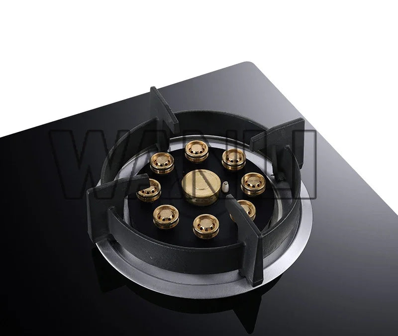 7.0KW Household Single-Burner Gas Stove/Single Induction Cooker/Electric Dual Purpose Stove/Toughened Glass Panel.