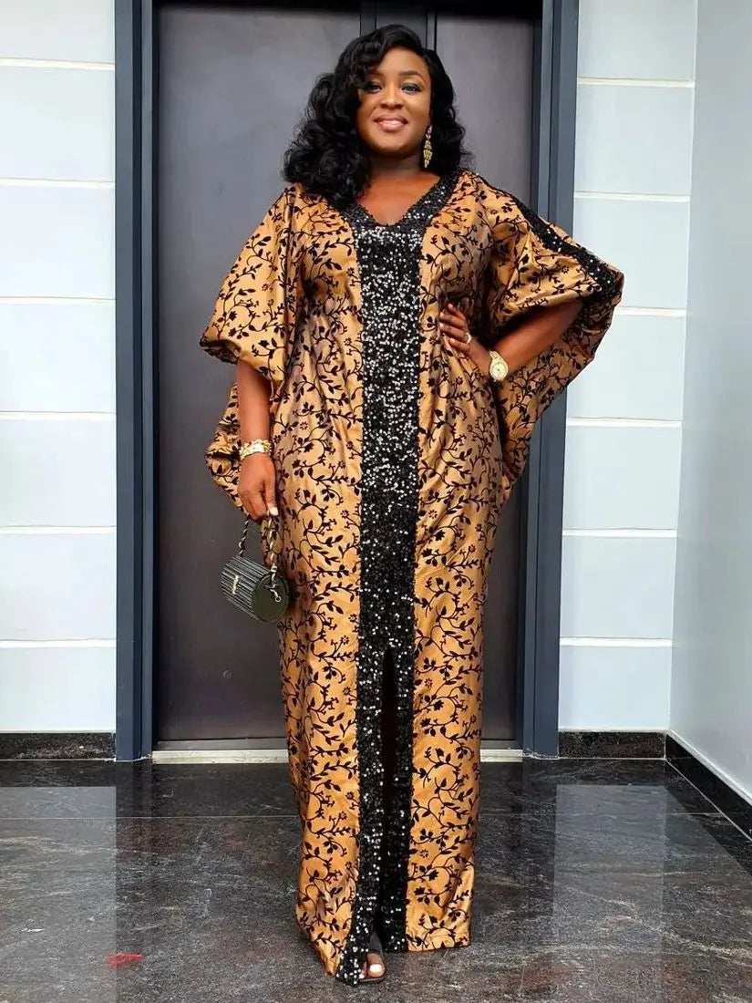 Abayas For Women Dubai Luxury 2025 African Muslim Fashion Dress Caftan Marocain Evening Party Dresses Boubou Robe Djellaba Femme.