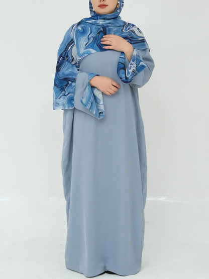 Muslim Türkiye Dubai Abayas For Women Loose Long Dress Kfatan Modest Ramadan Robe Femme Islamic Clothing Holiday Maxi Dresses