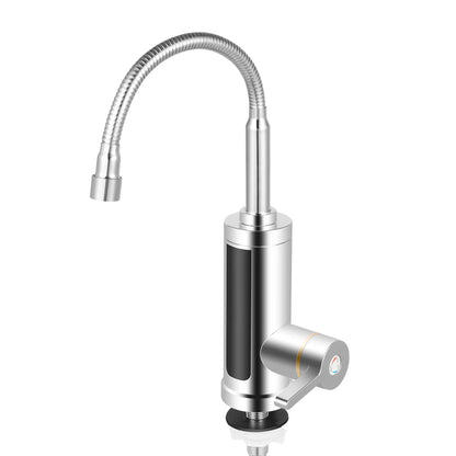 3000W Instant Electric LCD Faucet Instant Tap 360° Fast Heater Heating Hot/Cold Water Supply for Bathroom Kitchen