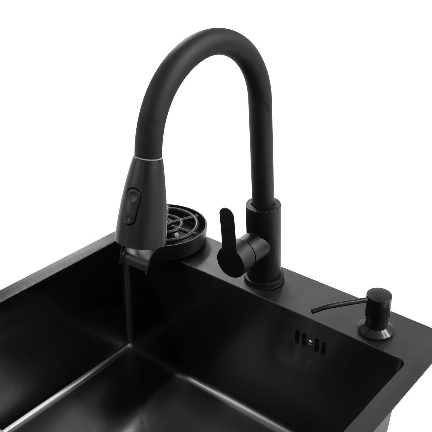 50cm X 40CM Multi-functional Kitchen Sink with Pull-Out Faucet Home Application