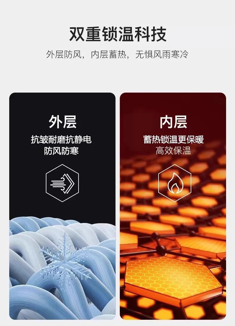 Winter Loose-fit Thickened Warm Cotton Parka Men Trendy Student Puffer Jacket Oversize Parka Korean Men's Puffer Jacket Parkas.