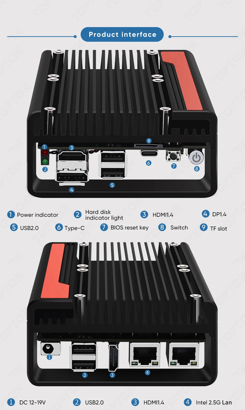 2024 Magic Multi-function Drawing /3D Printing/DIY/Soft Router Mini Pc 12th Gen Intel i3 N305 N100 Four Display 2*HDMI DP Type-C.