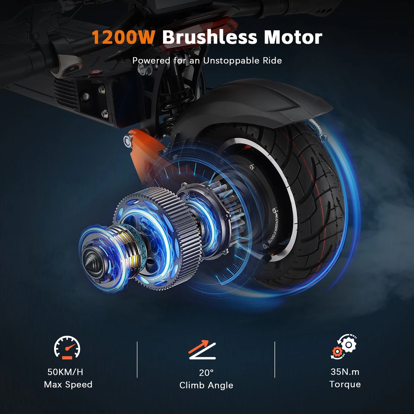 HALO KNIGHT T102 Professional Electric Scooters Free Shipping 52V 1200W 21Ah E Scooter 50KM/H E-Scooter Folding Adults Scooter.