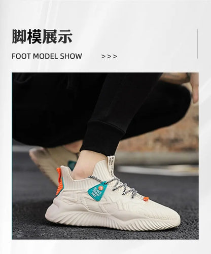 Tenis Men Sneakers  Running Mens Casual Shoes Luxury Sneakers Trainer Race Breathable Shoes Fashion Mesh Loafers Shoes for Men.