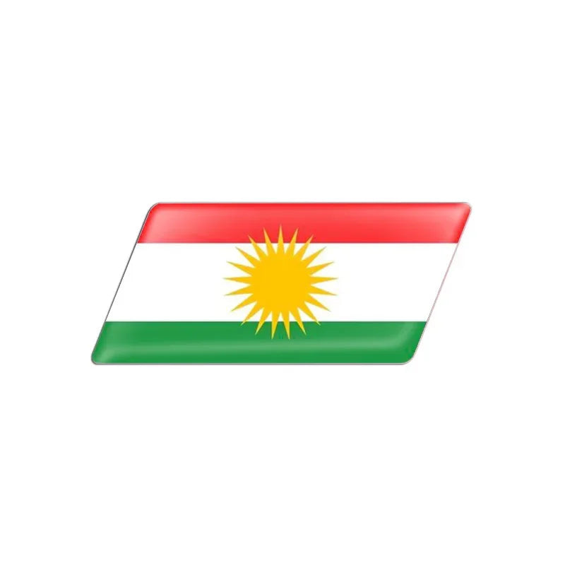 3D Epoxy Sweden France Germany Car Flag Sticker for Peugeot 308 3008 307 207 208 508 2008 306 406 4008 5008 206 408 407 2008