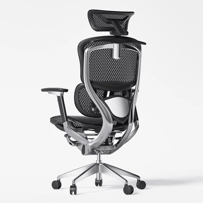 Ergonomischer Computerstuhl Designer Bequeme nordische Fußstütze Moderner trendiger Bürostuhl Entspannendes Lesen Muebles-Möbel