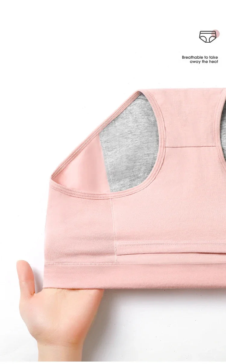 4 Pcs Women's Menstrual Period Panties High Waist Cotton Leak-Proof Underwear Absorbent Postpartum Post Surgery Period Underwear