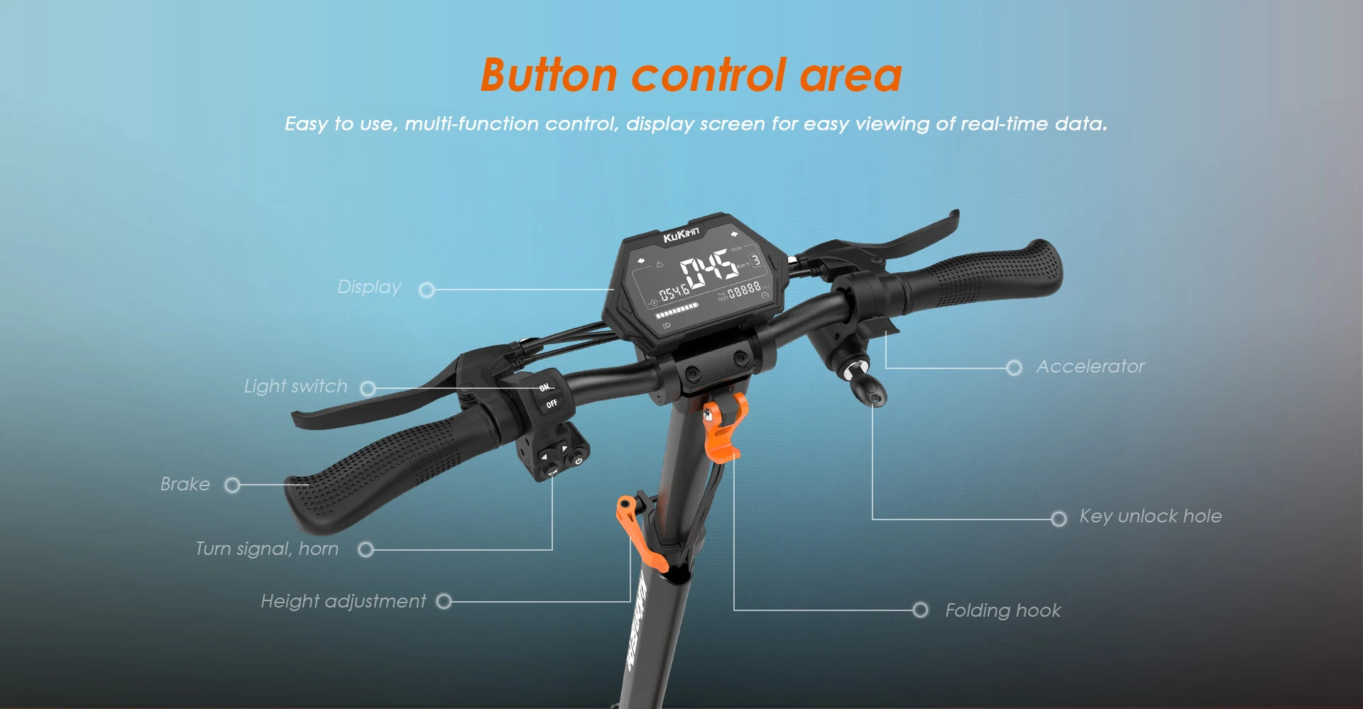 KuKirin G2 Pro Electric Scooter 600W Brushless Motor Adult E-Scooter 48V15.6AH Battery 9inch Rubber Vacuum Tires E-Scooter.