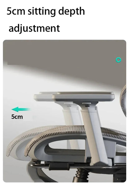 Verstellbare ergonomische Rückenlehne, Video-Gaming-Computerstuhl,