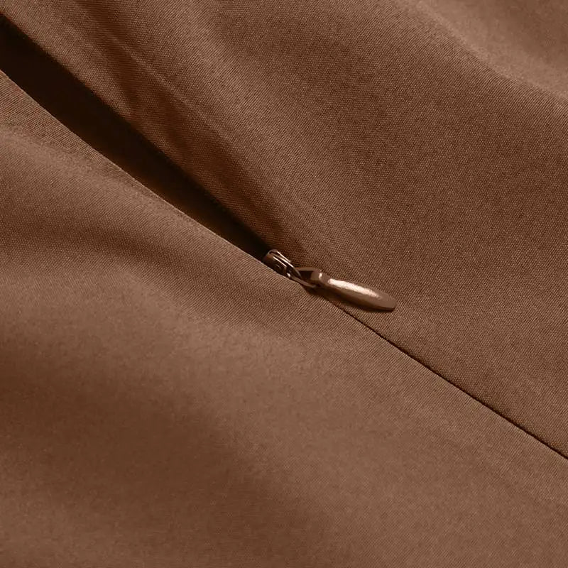 ZANZEA Women Long Sleeve A-line Sundress Spring Long Dress Autumn Solid Party Holiday Maxi Dresses Vestidos Femme Vintage Robe