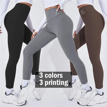 1pc Frauen Hohe Taille Yoga Leggins Gym Sport Strumpfhosen Frau Laufhose Sexy Butt Hebe Leggings Gym Fitness Push-Up leggins ﻿