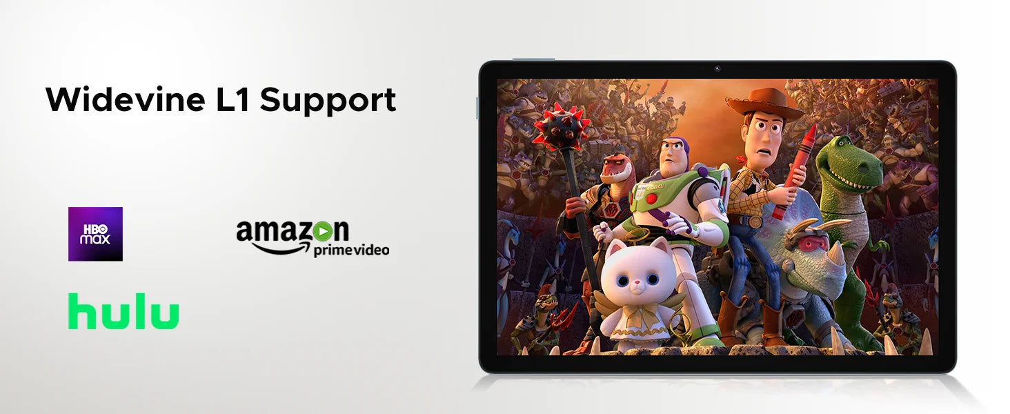 DOOGEE T36 Smart Tablet PC Android 15 12'' Display 32GB RAM (8GB+24GB) 256GB Unisoc T620 Octa Core 8800mAh Battery Widevine L1.