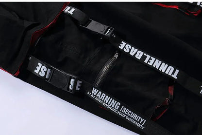 Men Joggers Cargo Pants Multi-pocket Elastic Waist Harem Pants Men Casual Hip Hop Streetwear Sweatpants Pencil Pants Techwear