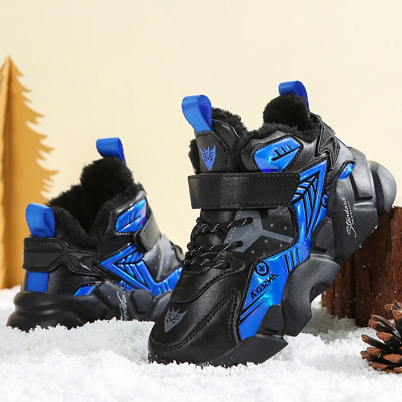 Kids Snow Boots for Boys Girls High Quality Winter Warm Waterproof Children Fashion Sport Shoes Sneakers Girls Snow Boots.